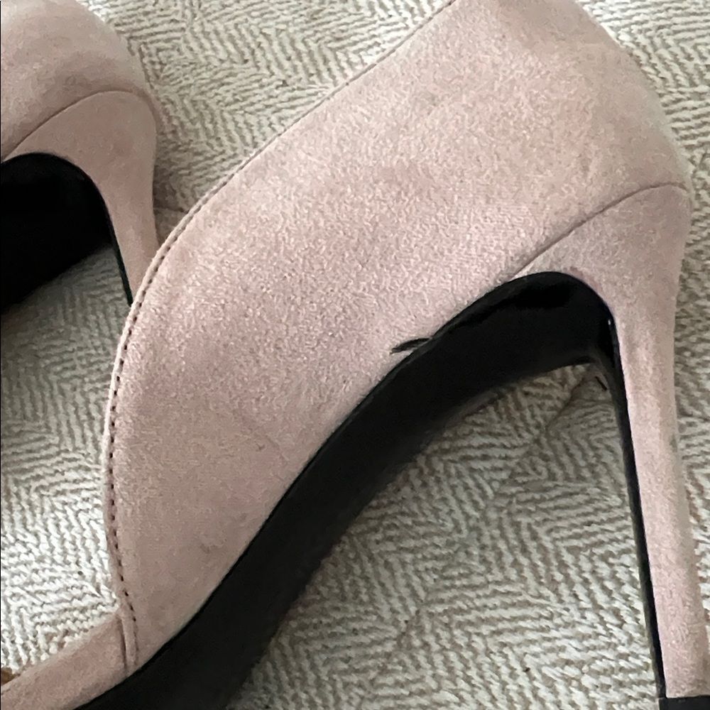 Charles & Keith Satin Crystal-embellished Stiletto-heel Sandels in Mauve in 37 - Picture 9 of 13